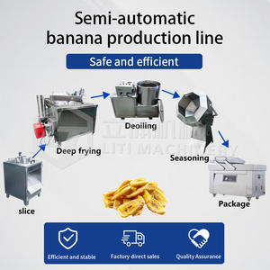 Nieuwste Ontwerp Semi-Automatische Frietjes Lijn Kleinschalige Banaan Weegbree <span class=keywords><strong>Chips</strong></span> Maken Machine Voor Aardappel Bananenchips - Product Image 3