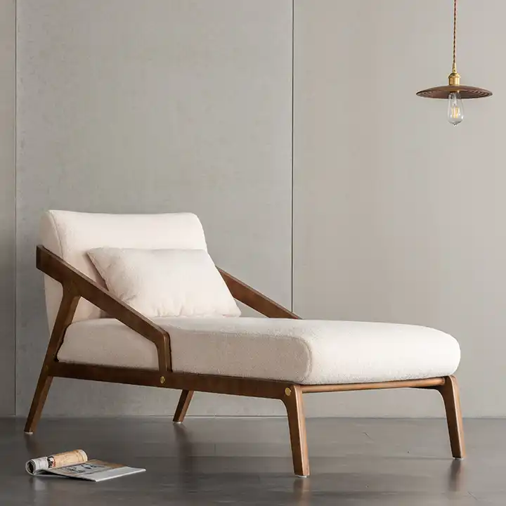 Source Chaise longue moderna soggiorno sedia cuscini divano