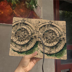 Multifunzionale A6 bellissimo taccuino Vintage fatto a mano per blocco note utilizzare documentazione di lavoro College libro di studio <span class=keywords><strong>T</strong></span> - Product Image 6