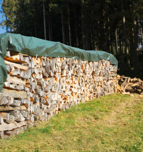 शिविर निर्माण और अन्य उद्देश्यों के लिए प्रबलित किनारों के साथ कस्टम फिट मल्टी-पर्पज वाटरप्रूफ पे टार्प - Product Image 1