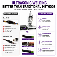 Machine de soudage ultrasonique haut de gamme 35 kHz pour faisceaux de câbles et manchons de protection en PVC