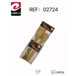 MNJ Wooden Spatula Set 2Pcs Kitchen Cooking Tool - Product Image 3