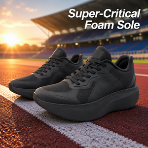 Scarpe da Corsa in Schiuma Supercritica, Sneakers Leggere e Traspiranti in Mesh, Scarpe Atletiche con Ammortizzazione ad Alto Rimbalzo per Maratona - Product Image 1