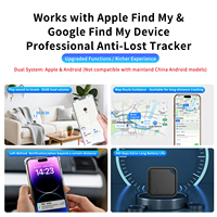 Traceur intelligent portable anti-perte pour clés, compatible Android/iOS, étanche IP65, en plastique, type AirTag mondial pour Google