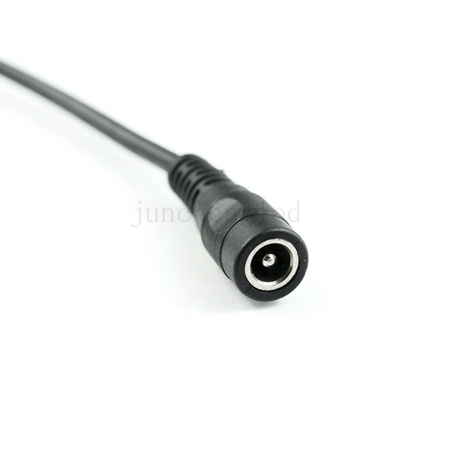 Waterproof DC Power Cable 22AWG 12V 5.5mm X 2.1mm Jack Connector Connection Cable Pigtail Wires