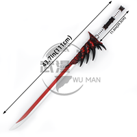 Juego de 111 CM, monstruos, cazadores, juguetes de estilo japonés, Katana, espadas largas para niños, juego para niños