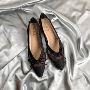 Poka Dot Mocassins à enfiler Office Lady Mocassins Sepatu <span class=keywords><strong>2022</strong></span> Chaussures plates pour <span class=keywords><strong>femme</strong></span> - Product Image 2