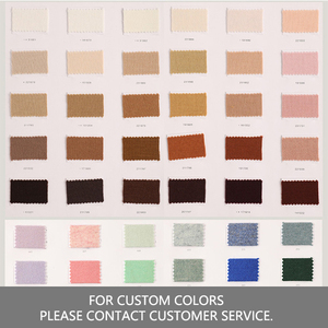 Khăn CASHMERE sang trọng với rìa bọc len mùa đông ấm áp có sẵn trong 40 màu sắc rắn cho 30*180cm - Product Image 6