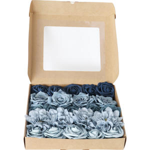 Fleur artificielle <span class=keywords><strong>bricolage</strong></span> du fabricant transfrontalier boîte-cadeau <span class=keywords><strong>de</strong></span> célébration <span class=keywords><strong>de</strong></span> mariage PE Rose boîte à fleurs Graduation Thanksgiving Pâques - Product Image 5