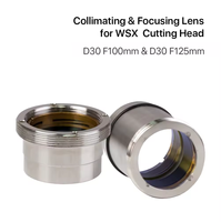 Lentille de collimation et de mise au point BM64 D30 F100 & FD30 F125 pour tête de découpe laser WSX