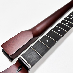Manico per Chitarra Elettrica TL in Acero Tostato Scuro, Raggio 9,5 Pollici, Finitura Satinata, Scala 25,5 Pollici, 22 Tasti, con Tastiera in Palissandro - Product Image 2