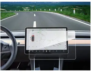 Heißer verkauf 15 zoll Modell 3 Center Control Touch Screen 2,5 D Gehärtetem Glas Screen Protector für Tesla Modell 3 screen Protector