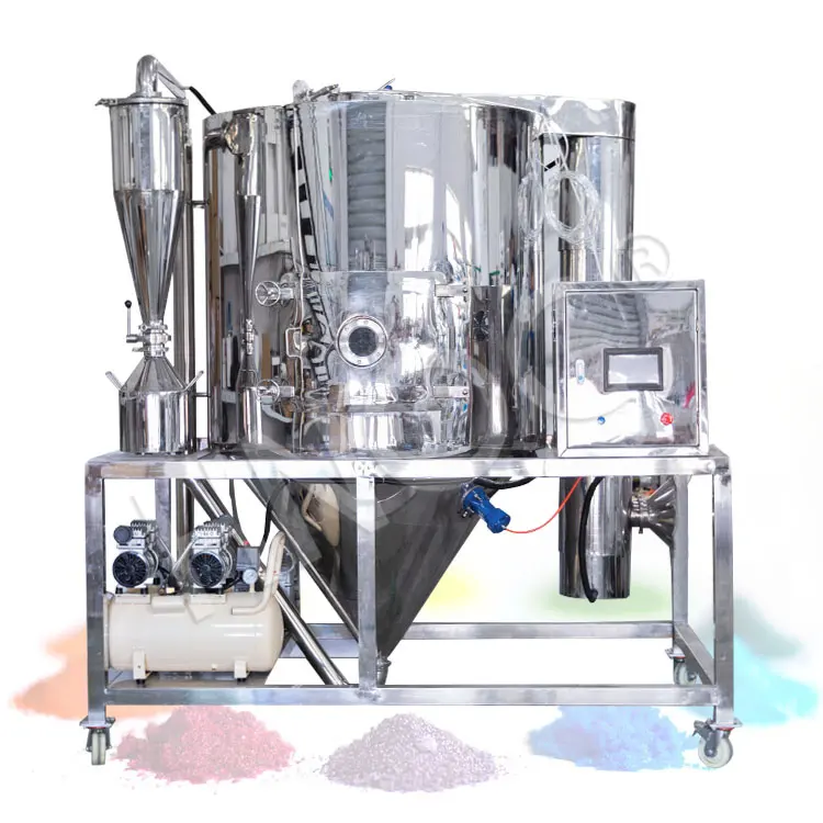 OCEAN Laboratório Mini Spray Dryer Para Alimentos Solúvel Café Em Pó Leite Fazer Máquina 50l Da Índia Preço