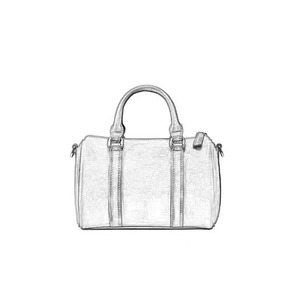 Sac à main Boston en cuir de vachette pleine fleur grande capacité décontracté pour femme - Product Image 5