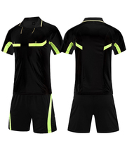 Uniformes d'arbitre de football de qualité thaïlandaise, maillots d'arbitre de football, vêtements de sport, kit