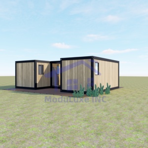 บ้านคอนเทนเนอร์สำเร็จรูปเหล็กแบบแบน ทันสมัย สำหรับห้องน้ำ ห้องครัว หรือใช้เป็นผนังหน้าต่าง  ขายส่งจากโรงงาน ราคาพิเศษ - Product Image 5