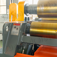 Machine de formage à rouleaux automatique W11 à 3 rouleaux avec PLC pour tuyaux en acier au carbone de 10 mm avec formage des extrémités, longueur de travail de 2500 mm