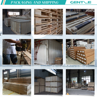 Humedad Antiestático Insonorizado Exterior WPC Panel de pared Superficies ricas Plástico Uso doméstico-para apartamentos Casas Balcones
