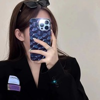 Étui de protection pour téléphone portable en TPU, design de luxe multicolore électroplaqué, pour iPhone 12 13 14 15 16 17 18 Pro Max