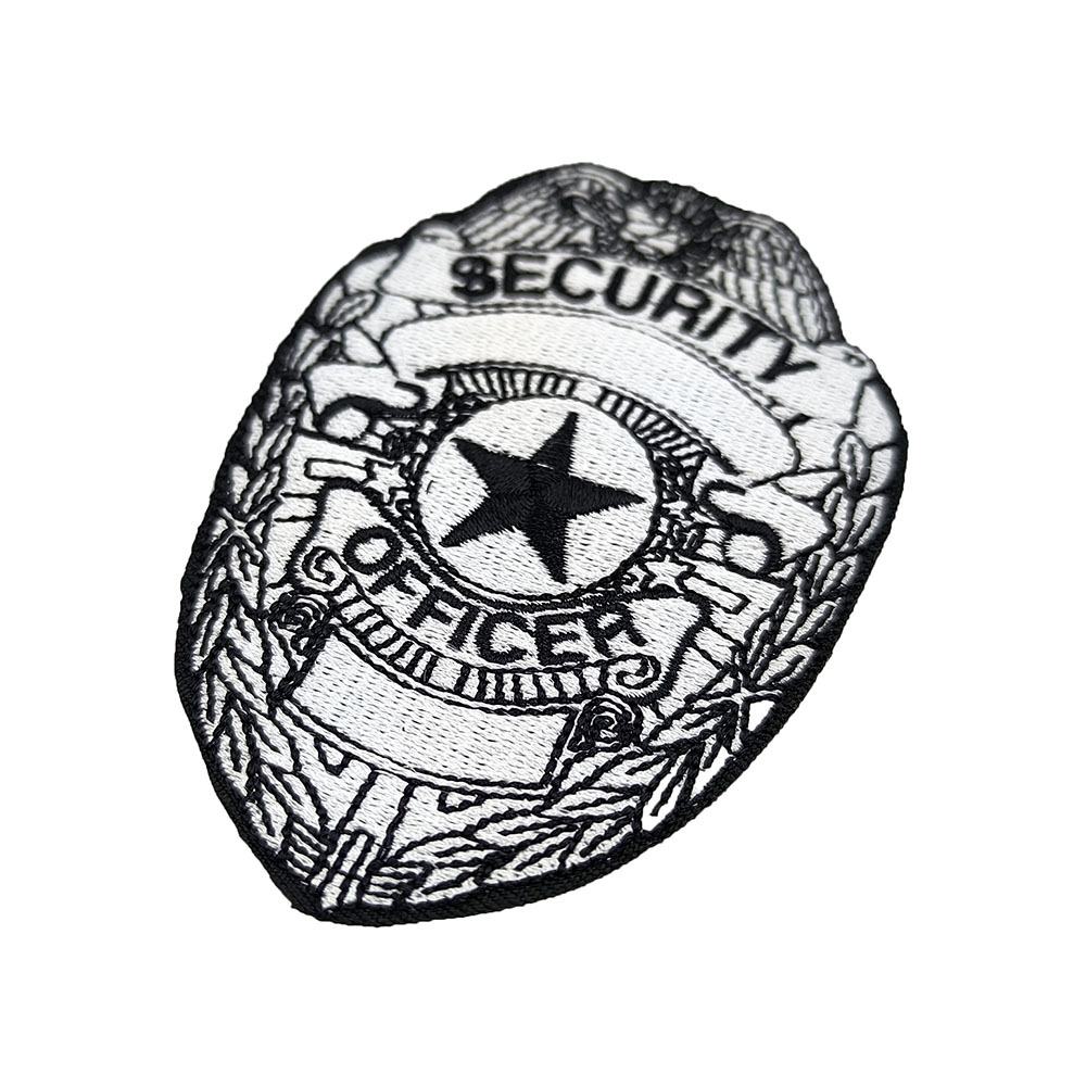 Officer Star Patch No Backing
