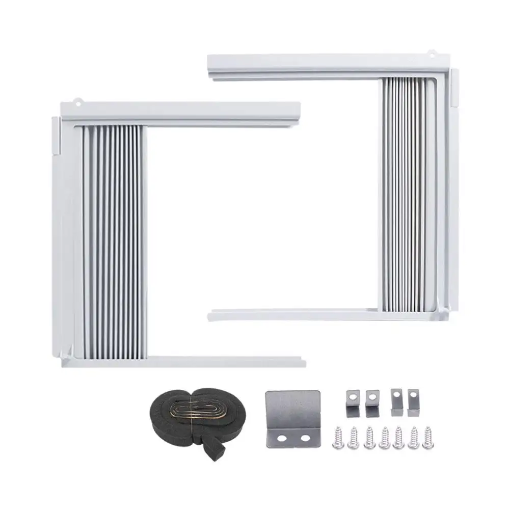Replacement Window Side Panel Adaptor Connector Portable Air Conditioner Louver Baffle Kit