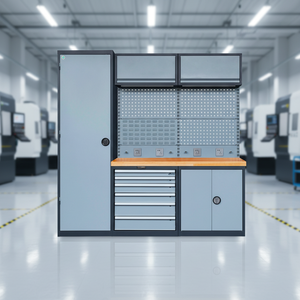 <span class=keywords><strong>Chariot</strong></span> d'atelier Rockshell, établi, armoire à outils, organisateur <span class=keywords><strong>de</strong></span> rangement <span class=keywords><strong>pour</strong></span> outils, armoire à outils robuste <span class=keywords><strong>pour</strong></span> atelier, établi avec armoire - Product Image 1