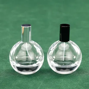 Оптовая продажа, прозрачная стеклянная бутылка, 75 мл, распылитель для путешествий