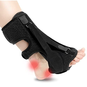 Upgraded Foot Drop Stretch Belt Night Splint Adjustable Unisex Fixed <b>Ankle</b> <b>Brace</b> Foot <b>Support</b> - Product Image 1
