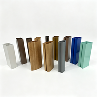 Tube rond en aluminium coloré thermolaqué pour la décoration intérieure moderne – Vente en gros