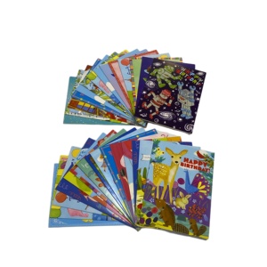 Thiết Kế Ban Đầu Sinh Nhật Lời Mời Thẻ Cho Trẻ Em Sinh Nhật Thẻ Tùy Chỉnh In Ấn Khác Nhau Chủ Đề Thẻ Quà Tặng Hộp - Product Image 4