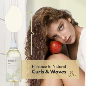 Private Labe - Agua de Arroz Orgánica y Vinagre de Sidra de Manzana, Cuidado Capilar Vegano, Antiarrugas, Antienvejecimiento, para Cabello Seco y Encrespado, Cuero Cabelludo, Ácido-Base - Product Image 3