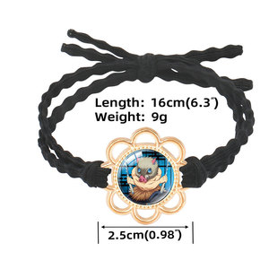 Lindas Bandas Elásticas para el Cabello con Dibujos Animados de Demon Slayer, Accesorios para el Cabello para Niñas y Mujeres - Product Image 2