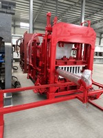 Machine automatique de fabrication de blocs QT 4A-15, multi-moules, pour pavés, pierres de bordure, briques creuses et pleines en béton