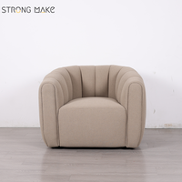 Fauteuil d'appoint moderne de luxe, style nordique, pour la détente et le loisir, mobilier de salon pour la maison