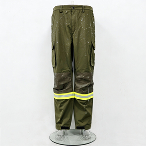 Combinaison de travail haute visibilité FR, veste et pantalon imperméables, ignifuges, vêtements de sécurité avec bande réfléchissante - Product Image 2