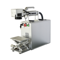 Laser de domaine 20w 30w 50w Boucles d'oreilles oiseau Pigeon anneau laser Machine de fabrication métal fer impulsion fibre laser source