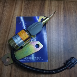 Vanne solénoïde d'arrêt moteur 6BT 5267132 24V Vanne solénoïde d'arrêt 3991625 5267132 3991624 SA- 4959-24 - Product Image 1