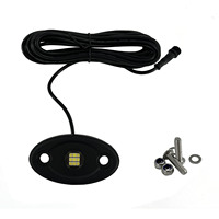 Kingshowstar Prix de gros 9led Rock Light Kit avec module de harnais 12V Accessoires de voiture Rock Lights White pour camion