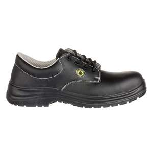 PORTWEST - FC01BKR47 Compositelite black ESD S2 <b>laced</b> safety shoe - EAN 5036108199839 SAFETY SHOES AND SAFETY <b>TRAINERS</b> - Product Image 1