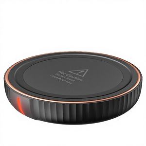 Plaque chauffante pour bougies HouseGem en ABS de grande taille et <span class=keywords><strong>chauffe</strong></span>-tasse électrique avec cordon, maintient le café/le thé au lait au chaud, accessoire de bureau, noir - Product Image 1