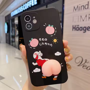เคสโทรศัพท์ลายการ์ตูนชินจัง 3 มิติ แบบนุ่มนิ่ม กดได้ <span class=keywords><strong>ราคา</strong></span>โรงงาน สำหรับ <span class=keywords><strong>Oppo</strong></span> Reno 4SE 5 6 A93 A55 A35  ฝาหลัง TPU กันกระแทก - Product Image 2