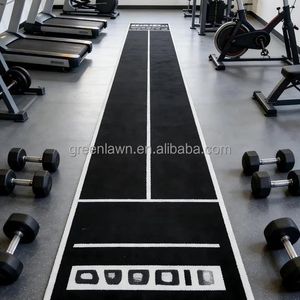 <span class=keywords><strong>Gazon</strong></span> <span class=keywords><strong>synthétique</strong></span> artificiel pour tapis de luge lestée de salle de sport, taille, logo et couleur personnalisables, tapis de fitness pour luge de salle de sport 15mm/20mm - Product Image 6