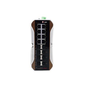 Commutateurs réseau gérés L2+ à 16 ports, 8 ports RJ45 10/100/1000M + 8 ports SFP Fiber Uplink 100/1000M, commutateur PoE industriel - Product Image 3