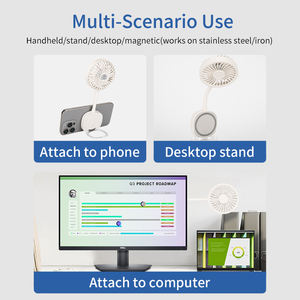 6000RPM Powerful table <b>fan</b> Outdoor Magnetic Portable <b>Fan</b> for iPhone 17/16 pro Desk Car - Product Image 6