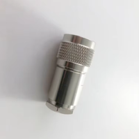 Connecteur coaxial RF 50 ohms, connecteur mâle à pince pour câble RG213