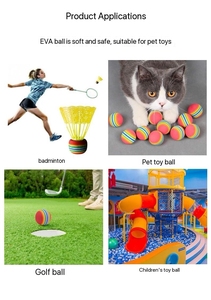 <strong>Floating</strong> Pool <strong>FOAM</strong> Balls for Safe Water Games and Swimming Pool Activities - Product Image 2