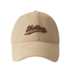 Casquette de baseball lettre 3D brodée 6 panneaux non structurés mode chapeau de sport de haute qualité avec logo brodé - Product Image 2