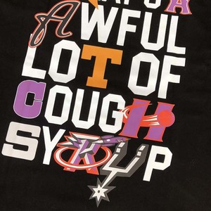Camisetas de Algodón 100% para Hombre con Estampado Gráfico de Estrellas y Diseño 'THAT'S AWFUL LOT of COUGH SYRUP', Venta al por Mayor Personalizada - Product Image 6