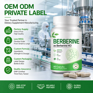 Cápsulas de Berberina 1200mg, Berberina en Cápsula |   Suplemento Herbal Puro, Complemento Alimentario |   Marca Privada - Product Image 6