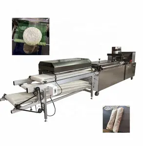 Wonton Samosa Wrapper Making Machine Dumpling Spring Roll Skin Machine Thin Pancake Making Machine